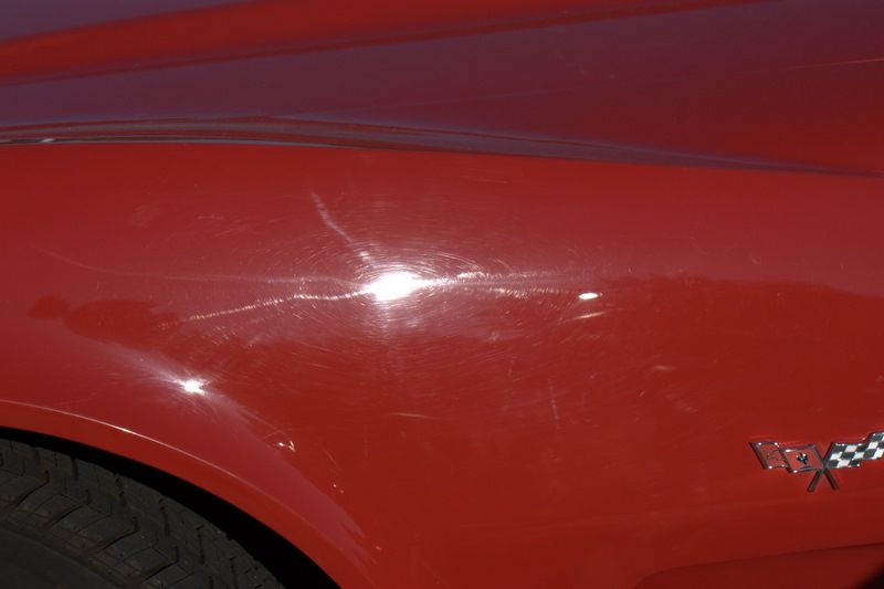 Dirk Diggler rides again! ’77 Corvette, full wet sand and buff by Rasky